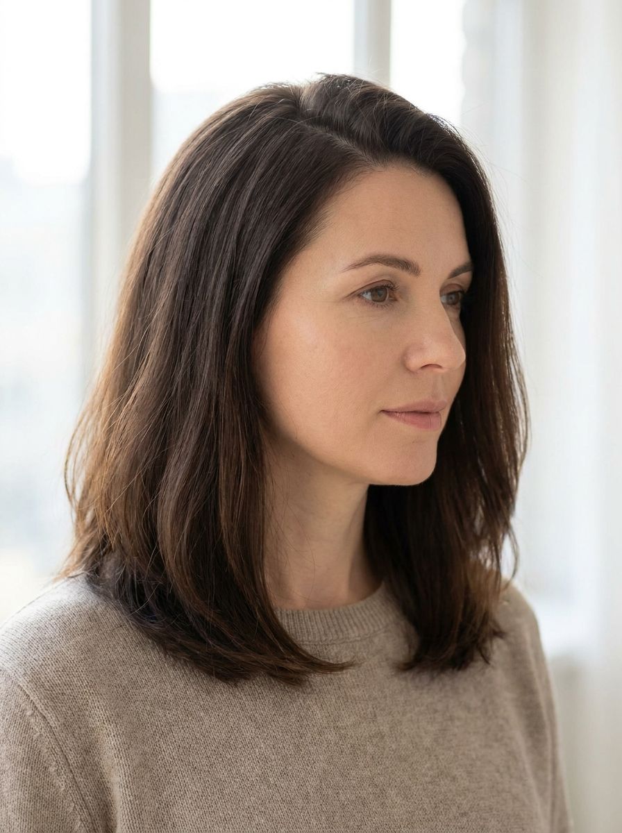 Offene Haare mit Volumen am Ansatz - Frisuren für offene Haare